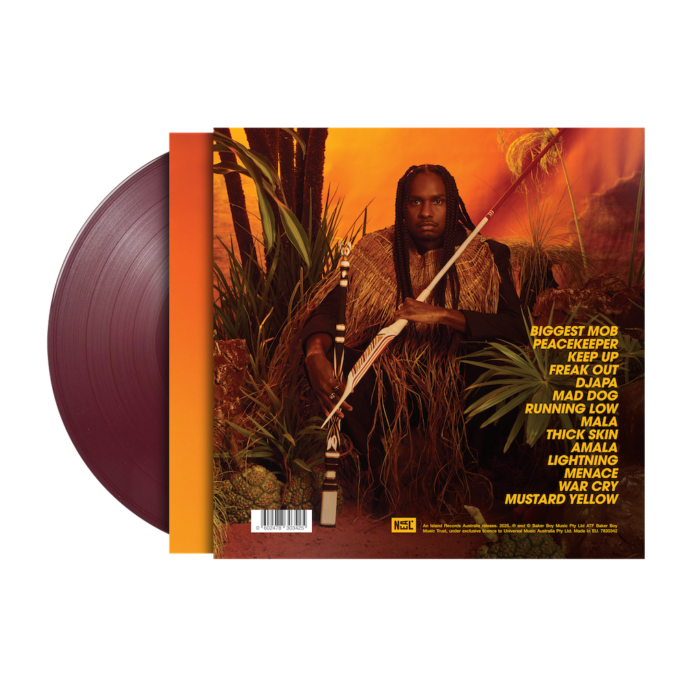 DJANDJAY (Exclusive Oxblood LP) Back