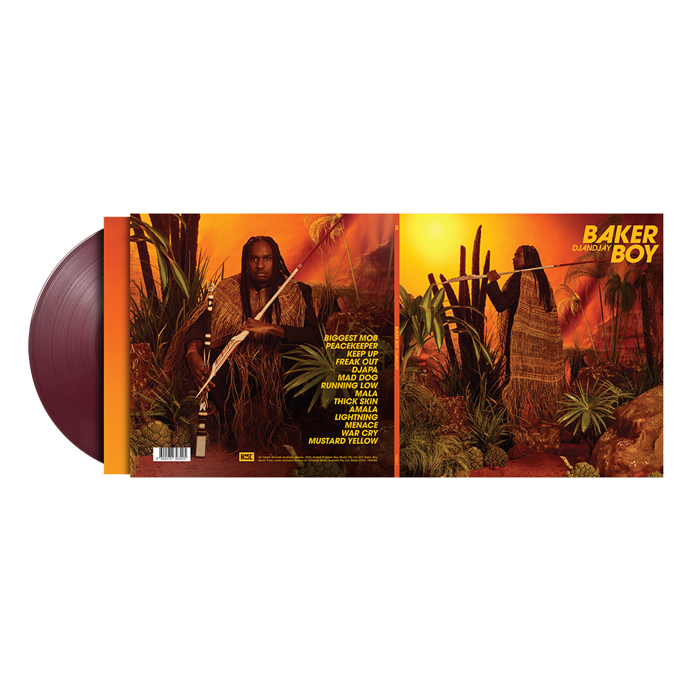 DJANDJAY (Exclusive Oxblood LP) Gatefold Back